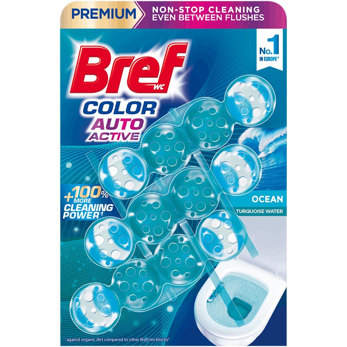 Bref Color Aktiv Ocean WC blok
