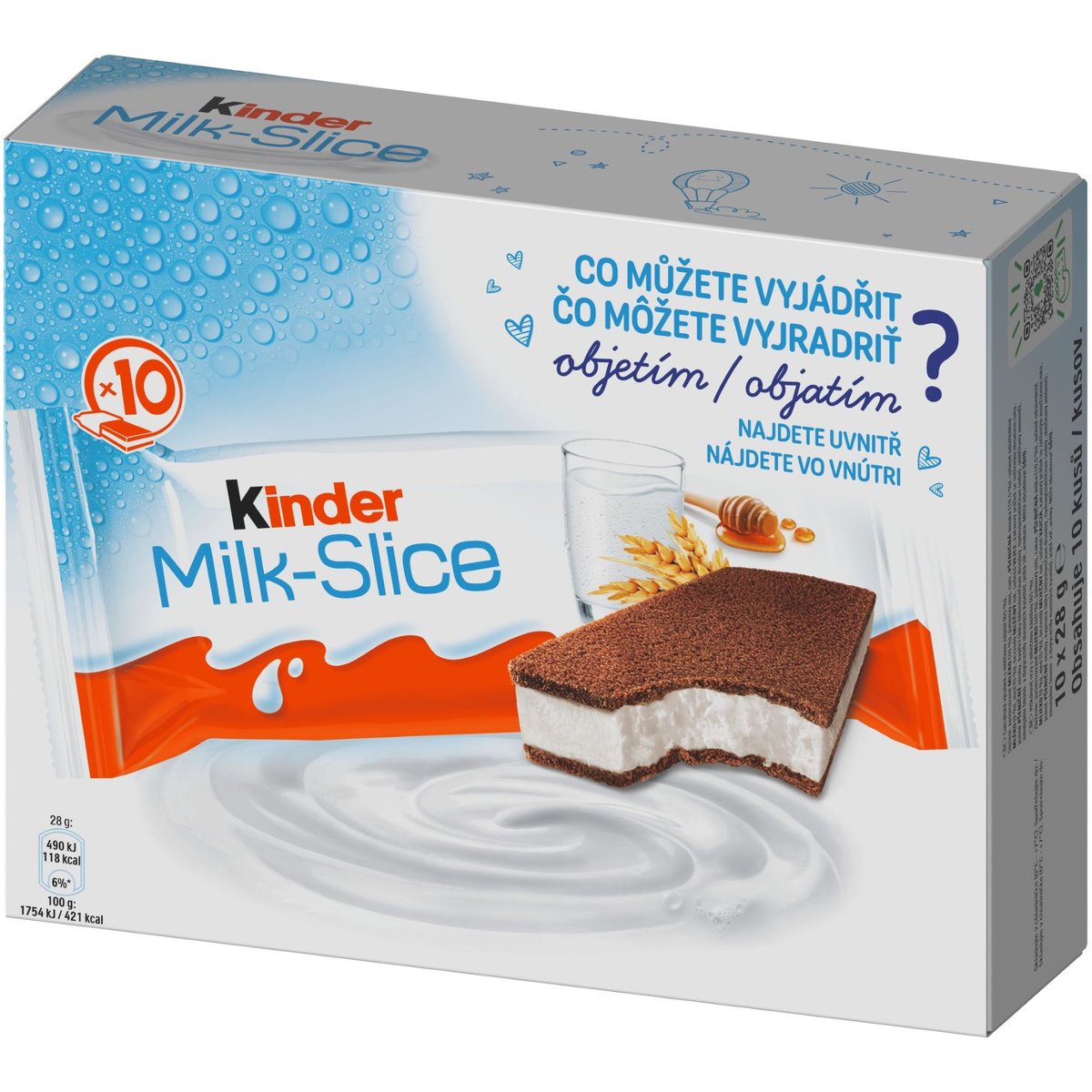 Kinder Mléčný řez rodinné balení 10×28 g