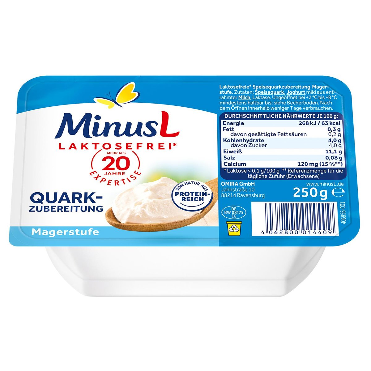 Minus L Tvaroh měkký se sníženým obsahem laktózy