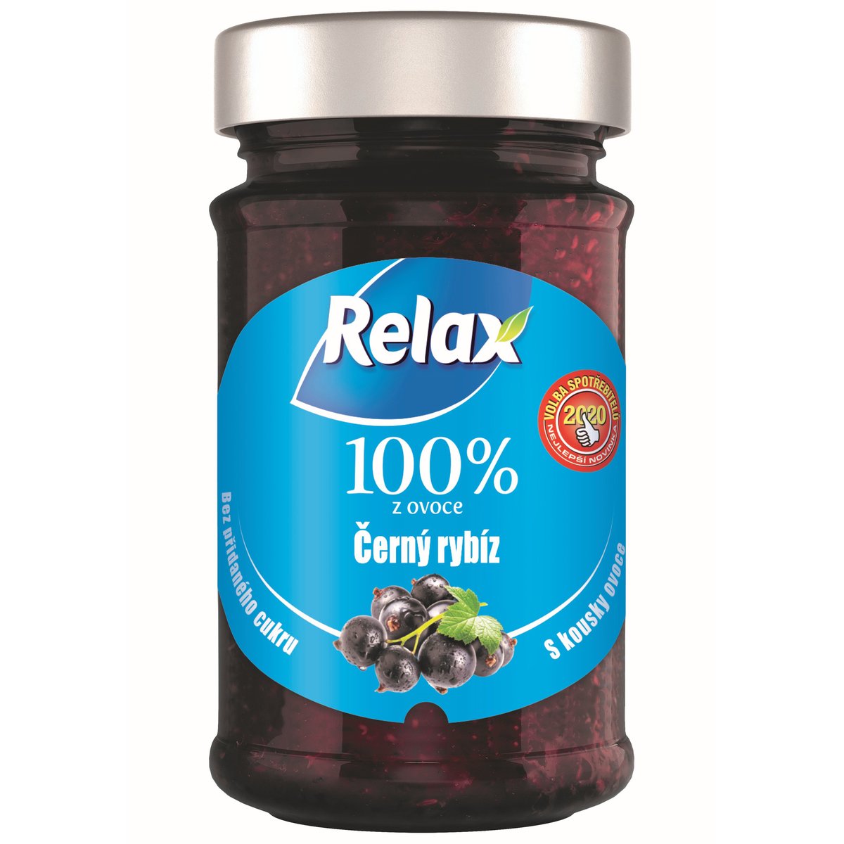 Relax 100% z ovoce černý rybíz