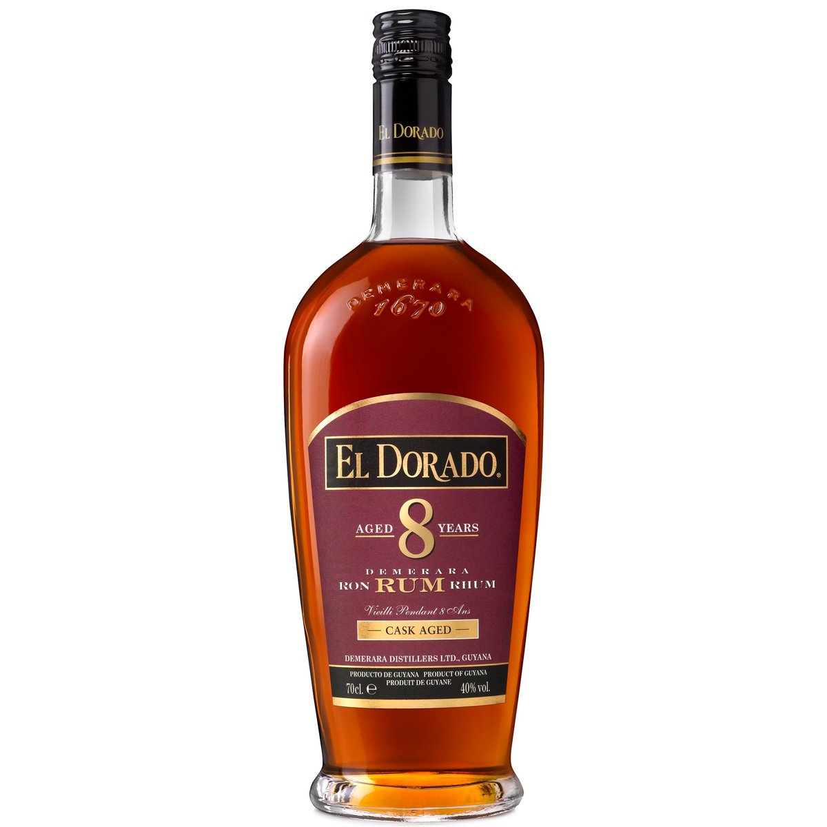 El Dorado 8 yo 40 % 0,7 l