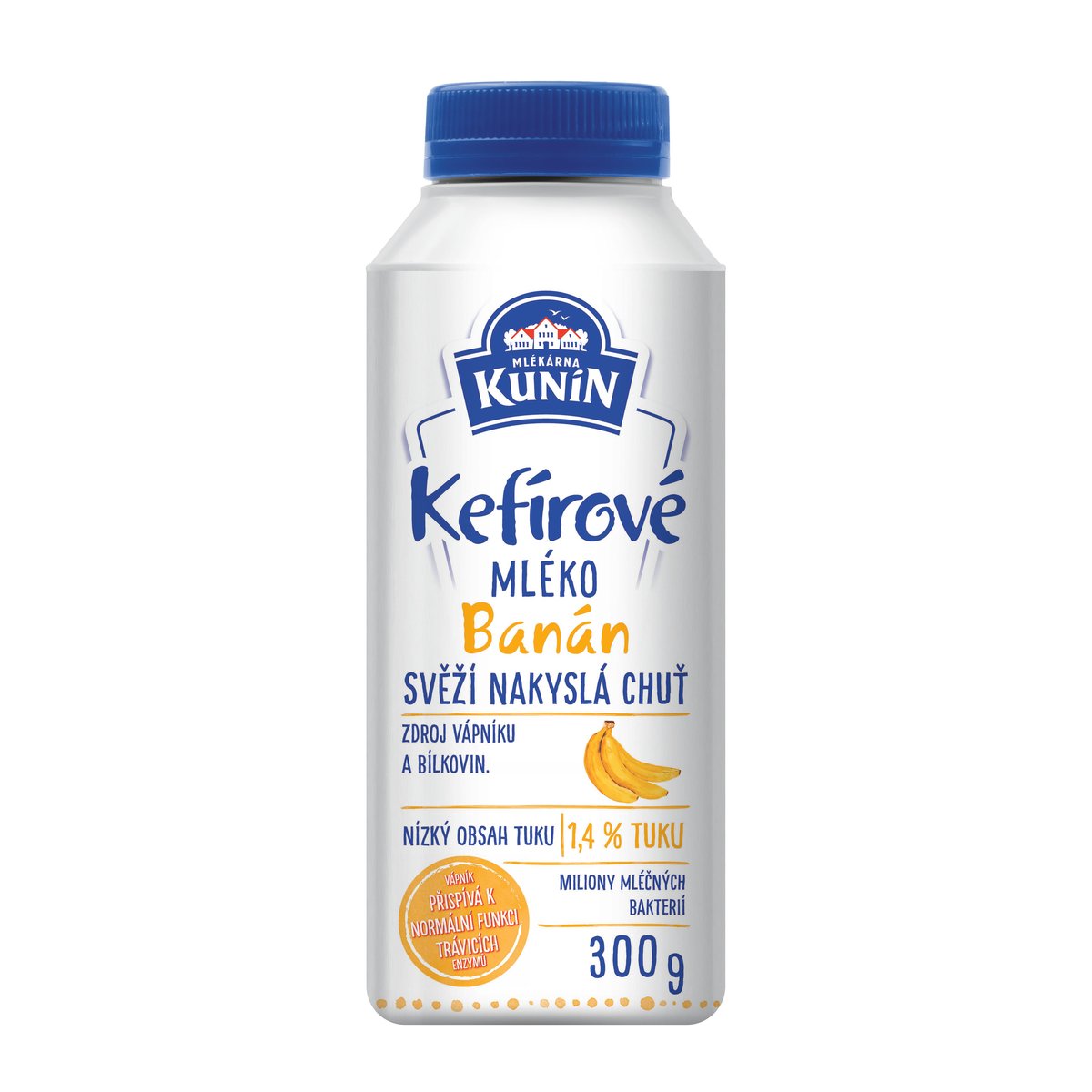 Mlékárna Kunín Kefírové mléko banán