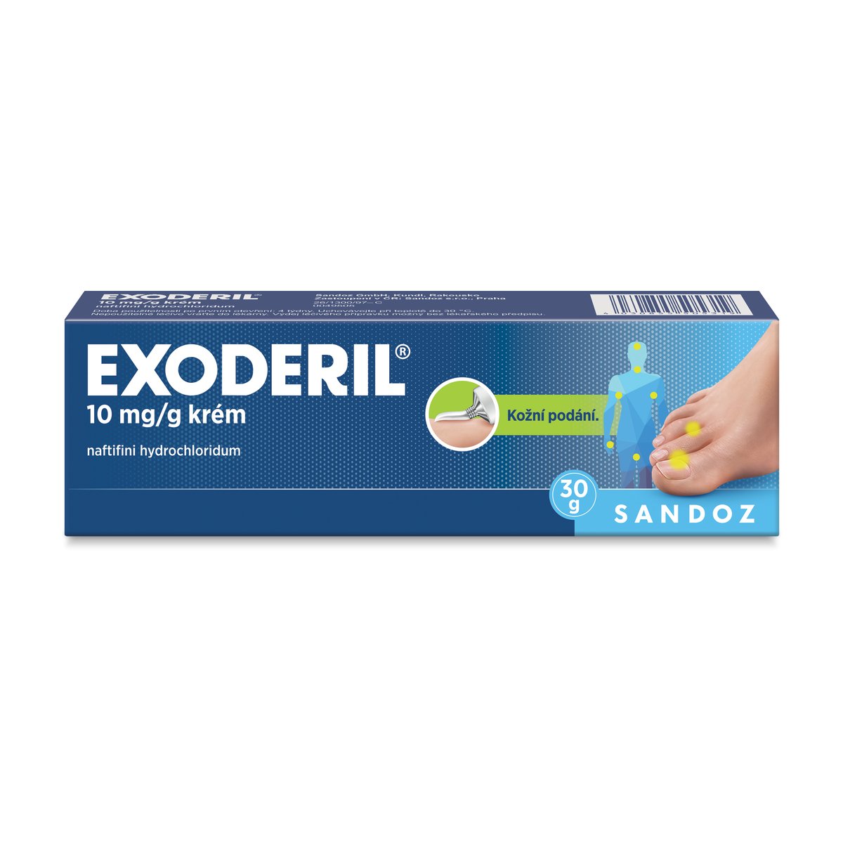 EXODERIL 10MG/G krém 30G