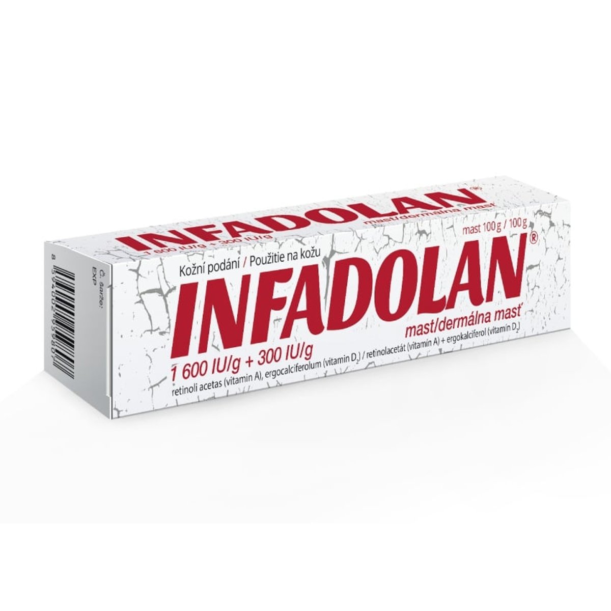 INFADOLAN 1600IU/G+300IU/G mast 100G