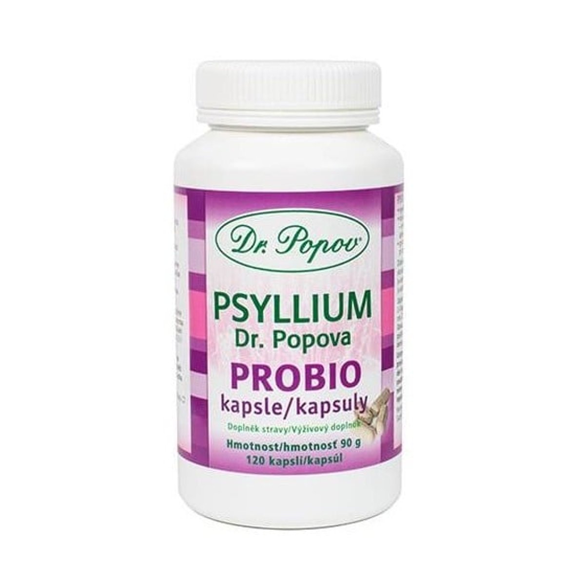 Dr.Popov Psyllium PROBIO cps.120