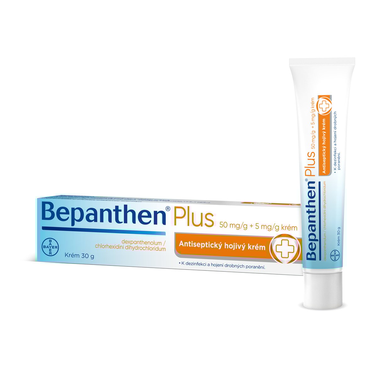 BEPANTHEN PLUS 50MG/G+5MG/G krém 30G
