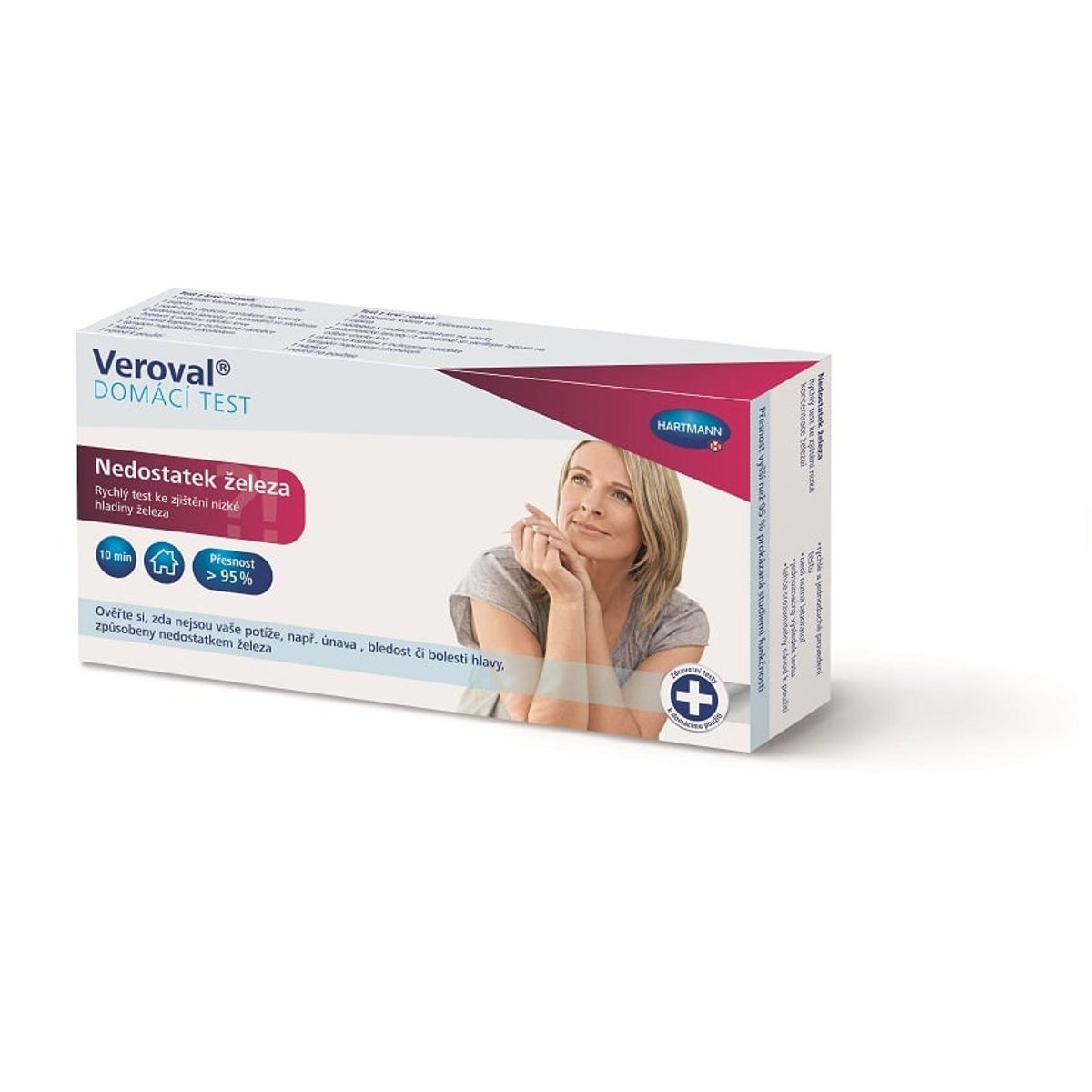 Veroval® Nedostatek železa - domácí test