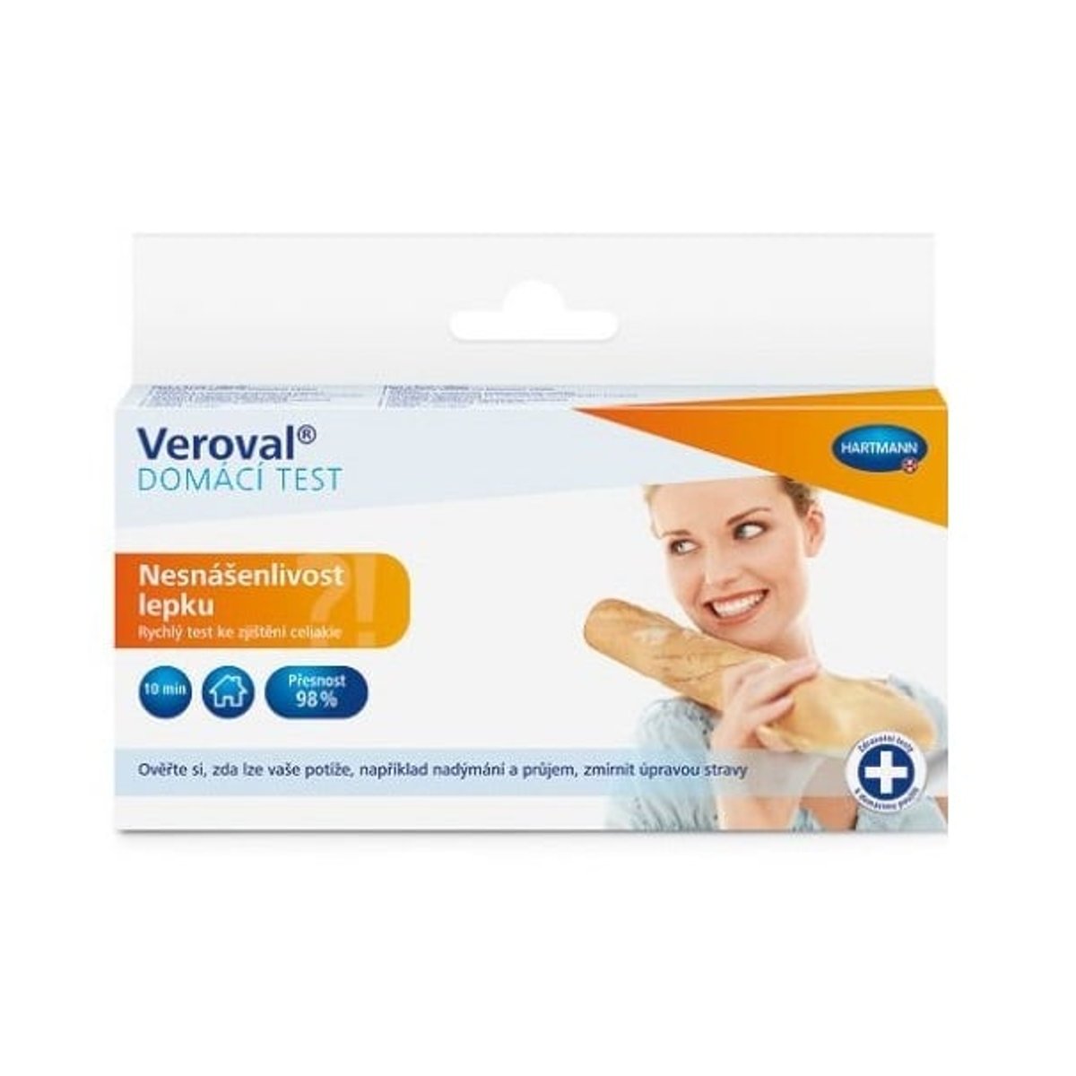 Veroval® Nesnášenlivost lepku - domácí test