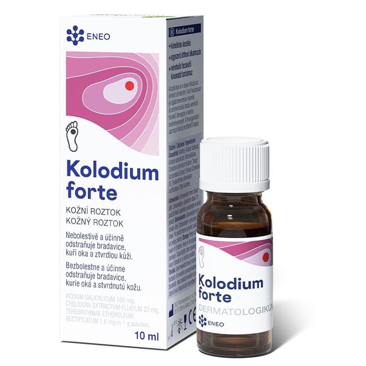 Kolodium forte na bradavice kožní roztok 10ml ENEO