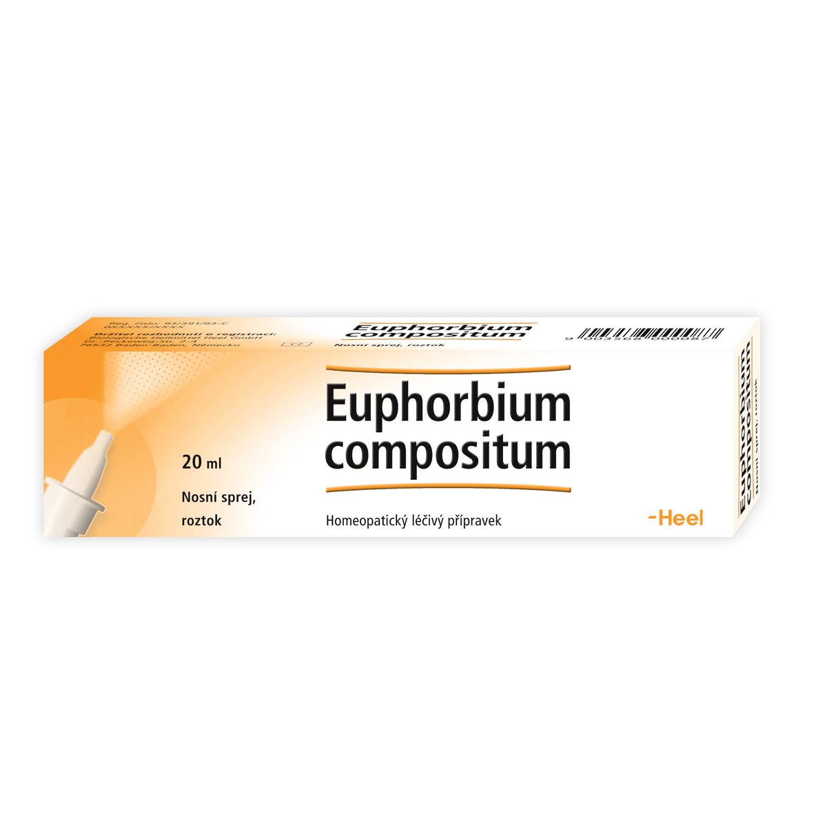 EUPHORBIUM COMPOSITUM HEEL Nosní sprej, roztok 20ML