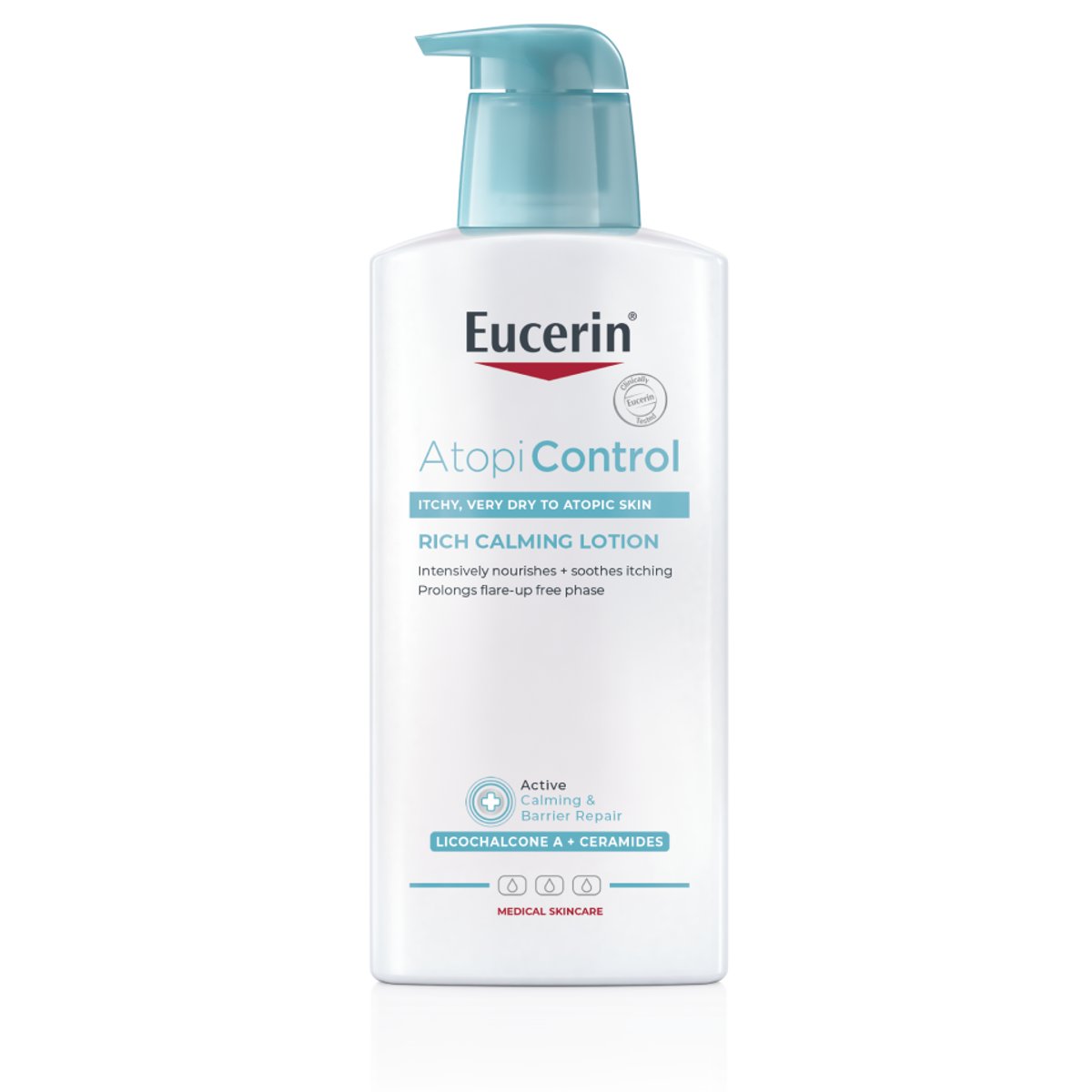 Eucerin AtopiControl těl.mléko suchá zarud.p.400ml