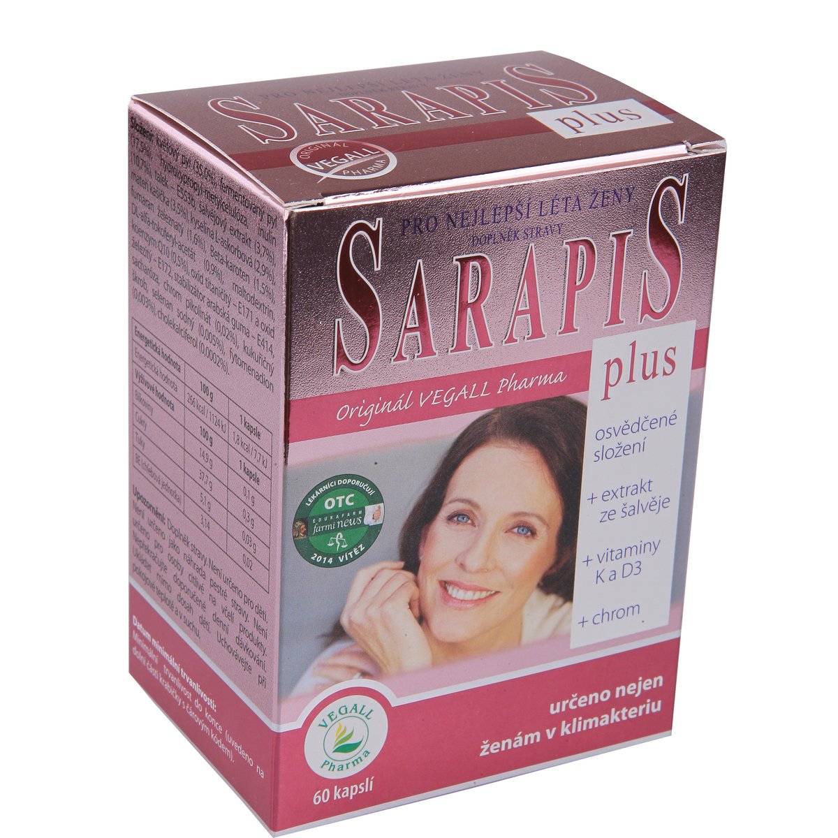 VEGALL Sarapis plus, 60kapslí