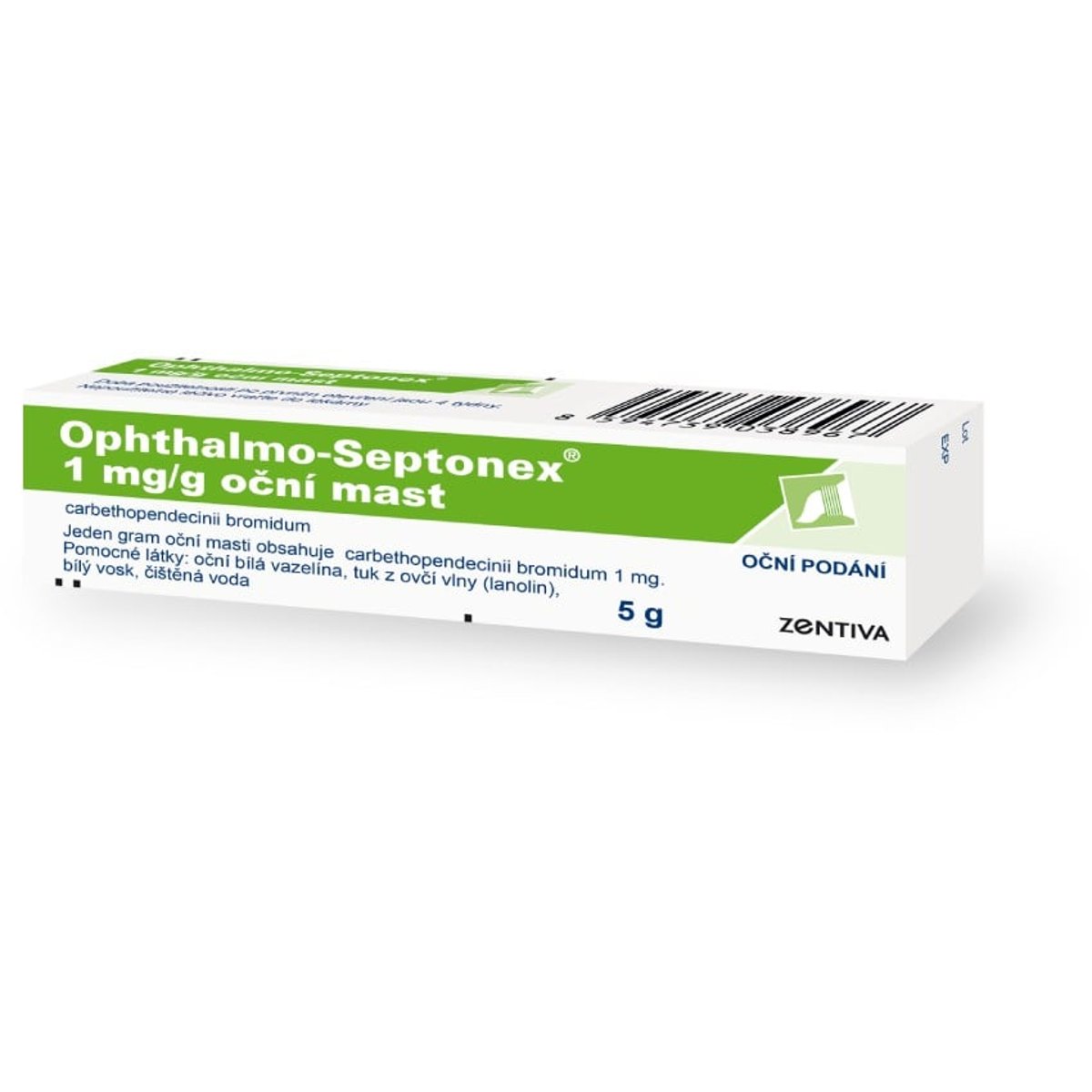 OPHTHALMO-SEPTONEX 1MG/G Oční mast 5G