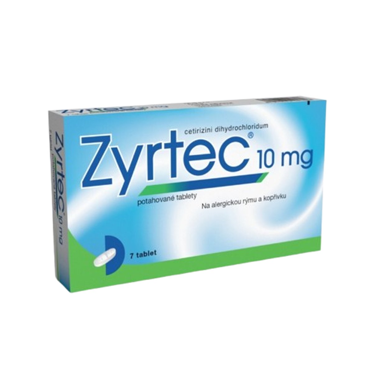 ZYRTEC 10MG Potahovaná tableta 7