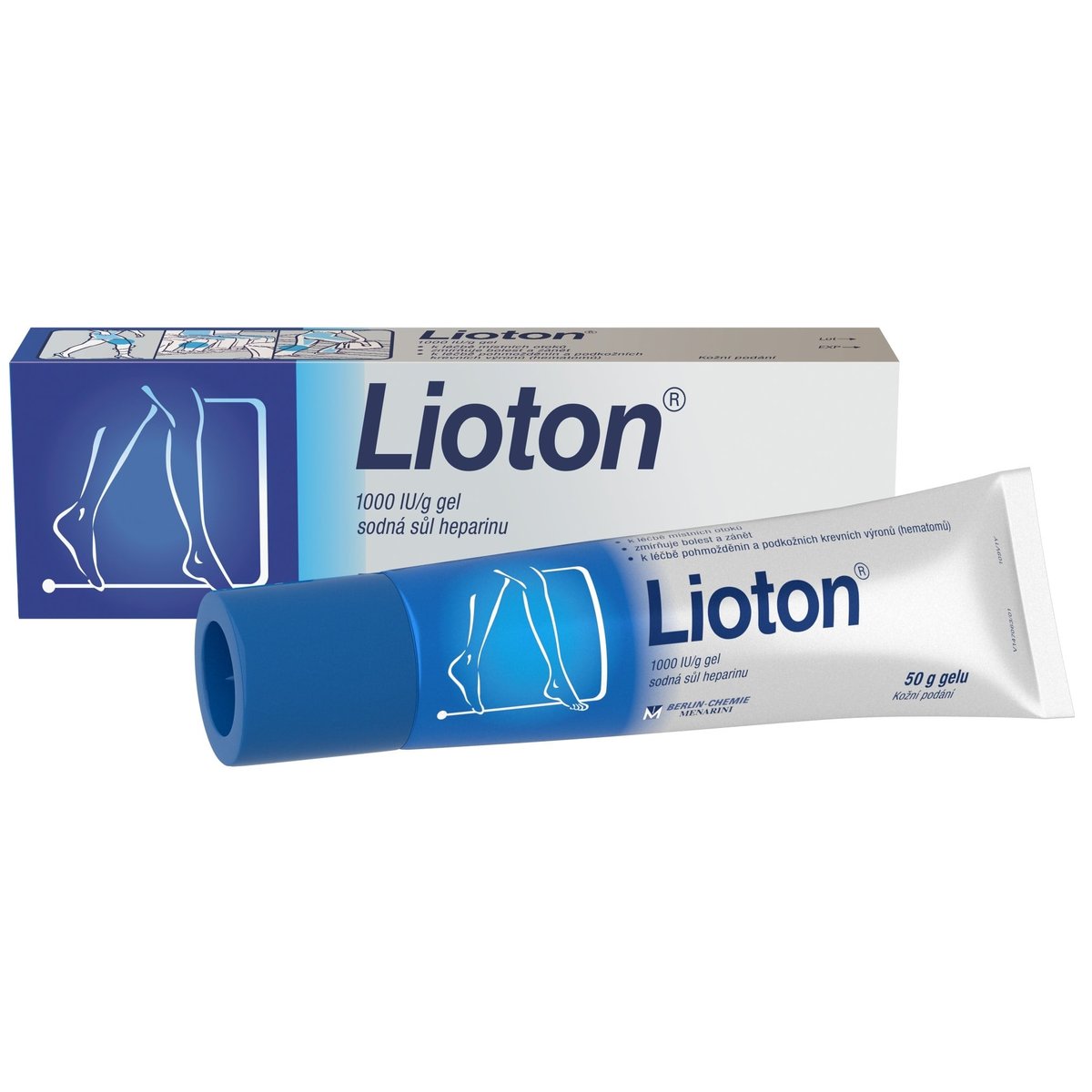 LIOTON 1000IU/G Gel 50G
