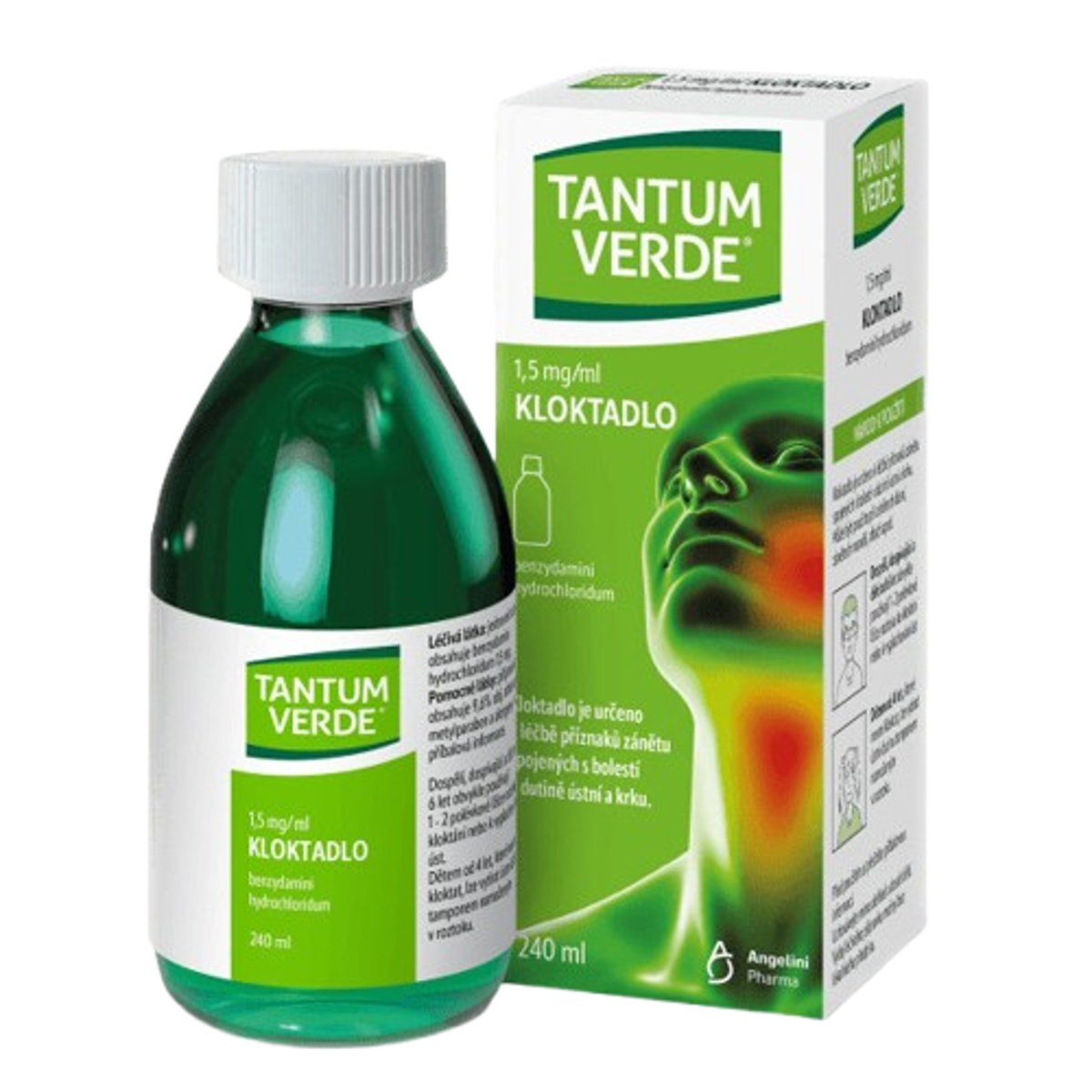 TANTUM VERDE 1,5MG/ML kloktadlo 240ML