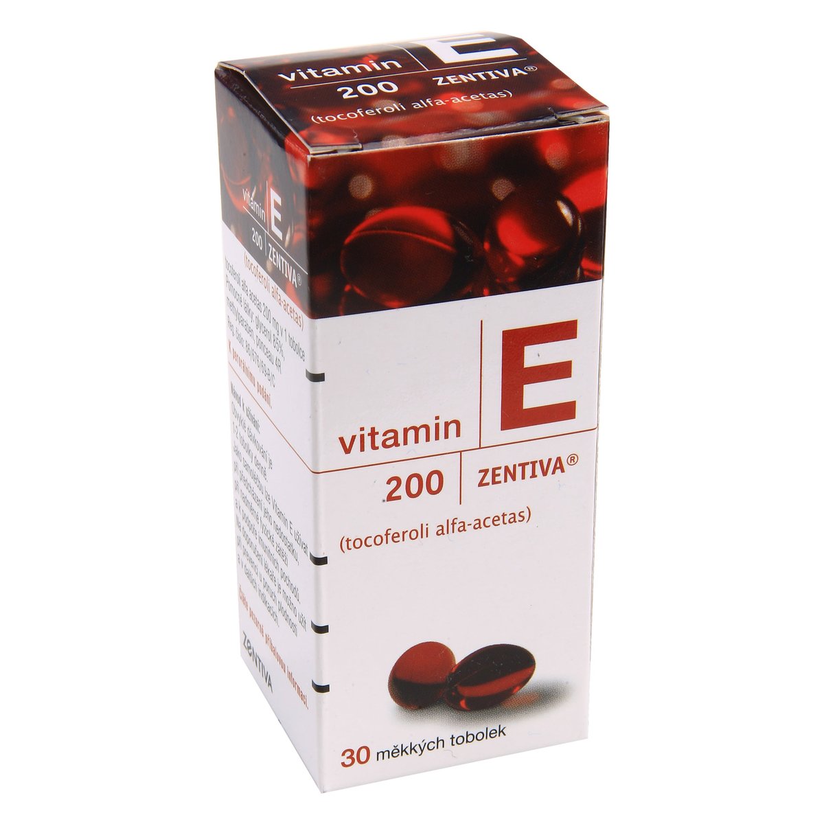 VITAMIN E ZENTIVA 200MG Měkká tobolka 30