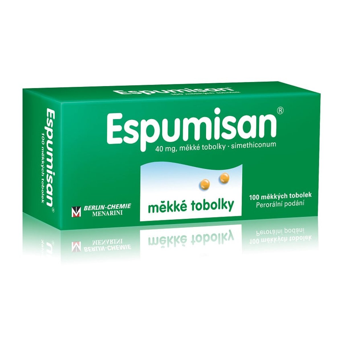 ESPUMISAN 40MG Měkká tobolka 100