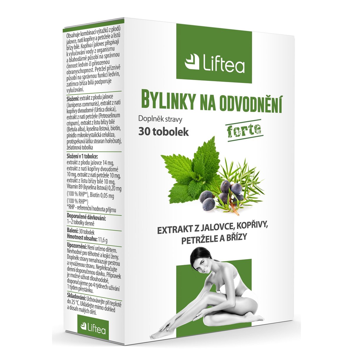 LIFTEA Bylinky na odvodnění forte tob.30