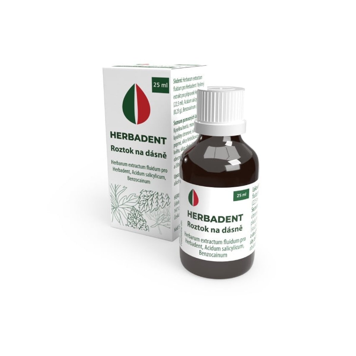 HERBADENT Roztok na dásně 1X25ML