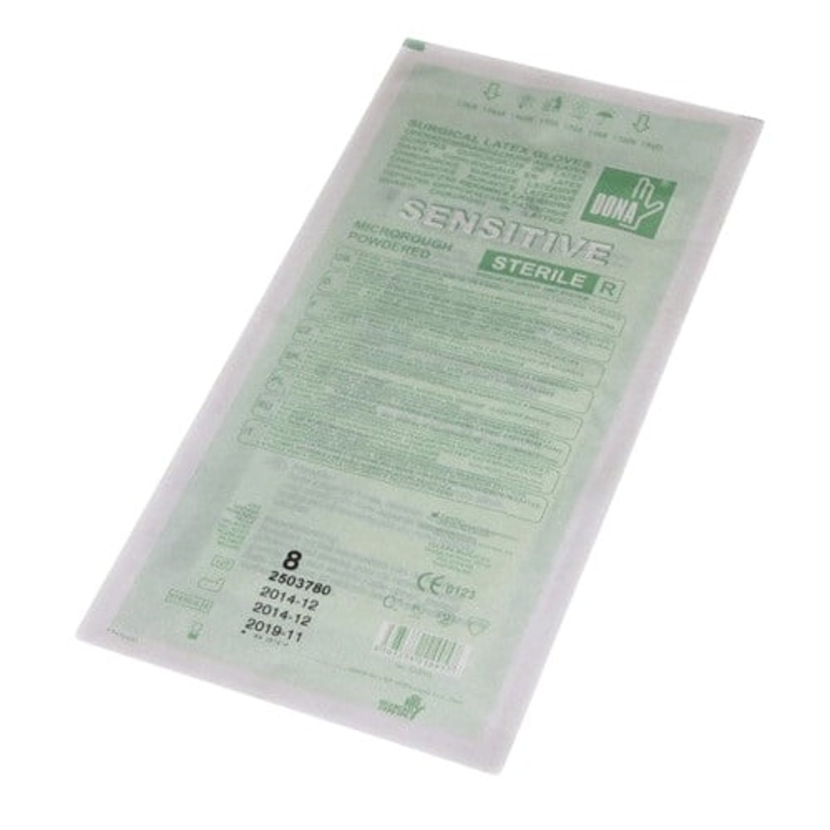 DONA Sensitive ruka.oper.steril.prašné vel.8/pár