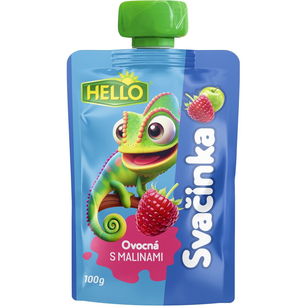 Hello Ovocná svačinka s malinami kapsička