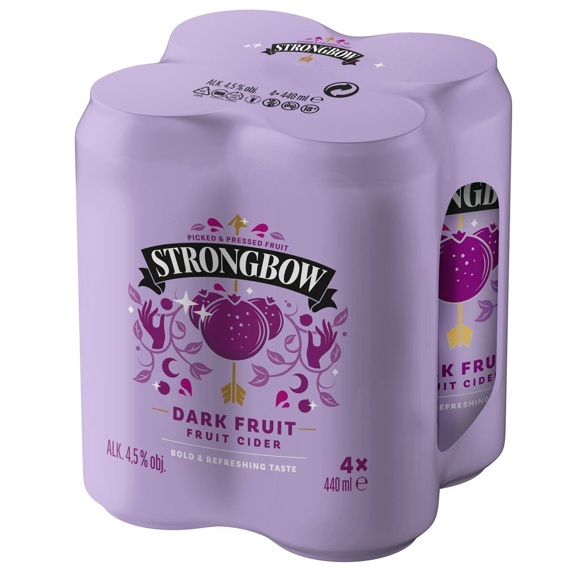Strongbow Dark Fruit cider 4×0,44 l plech