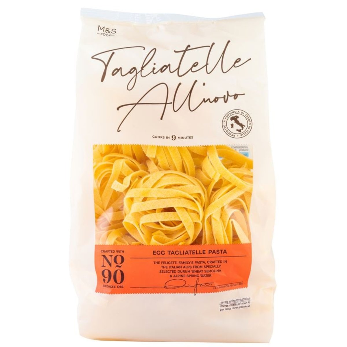 Marks & Spencer Tagliatelle vaječné těstoviny