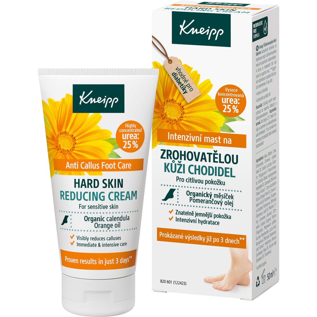 Kneipp Mast na zrohovatělou kůži na chodidlech