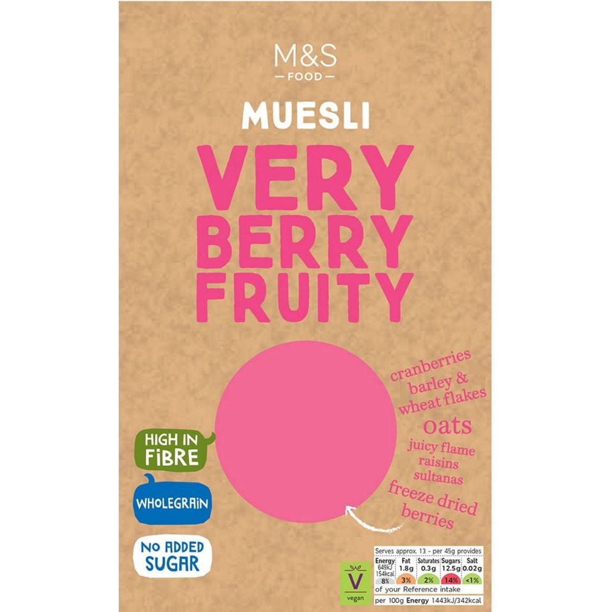 Marks & Spencer 4 Berry Muesli