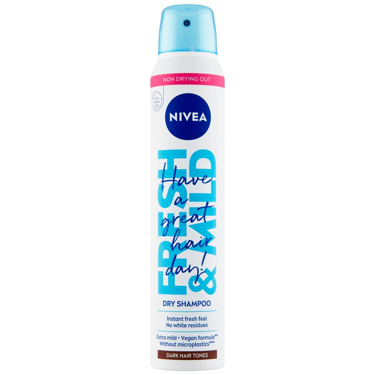 Nivea Fresh Revive suchý šampon pro tmavé vlasy
