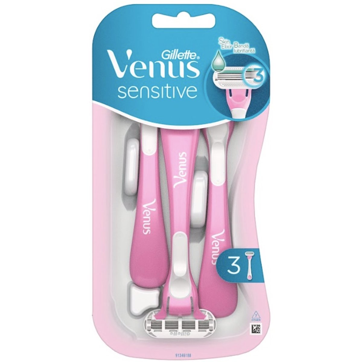Gillette Venus Sensitive holicí strojek 3 ks