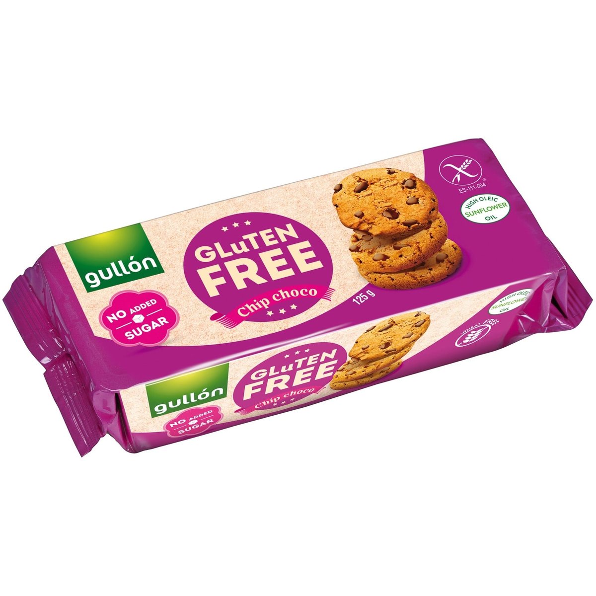 Gullón Chip choco sušenky, bez lepku a přidaného cukru