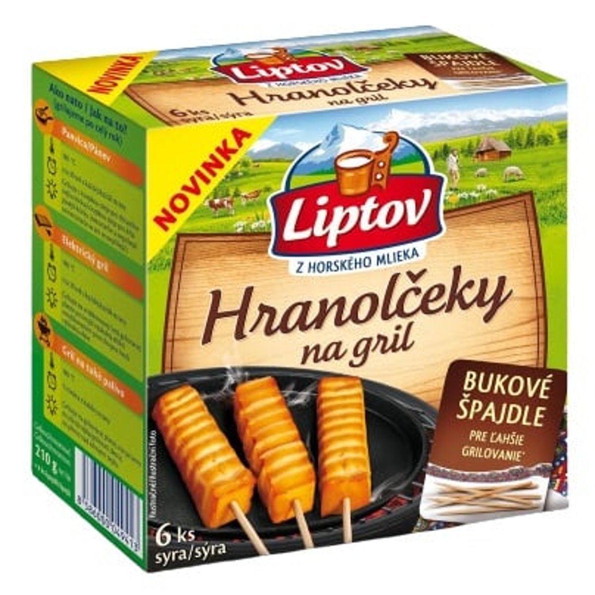 Liptov Hranolčeky na gril, 6 ks