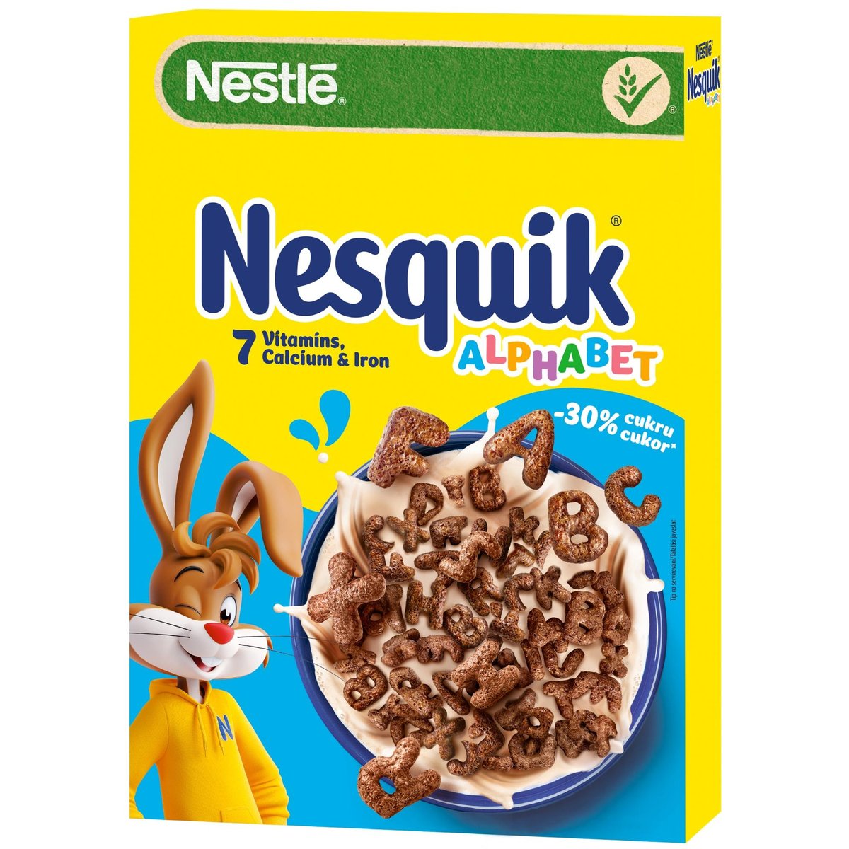 Nestlé Nesquik Alphabet snídaňové cereálie