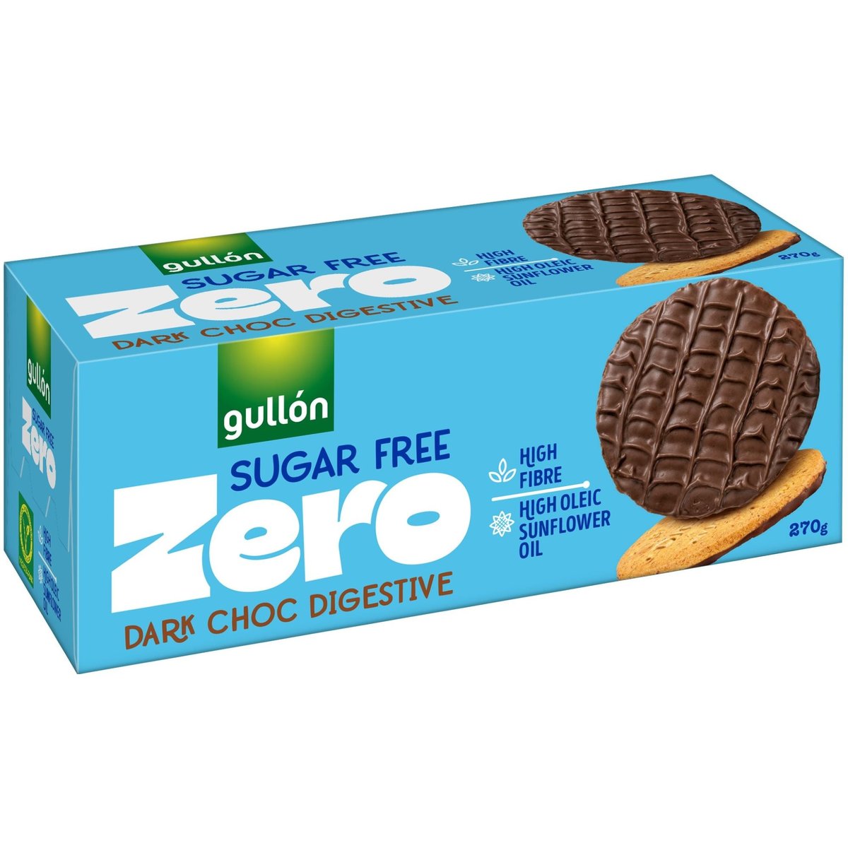 Gullón Digestive – Celozrnné sušenky polomáčené, bez cukru