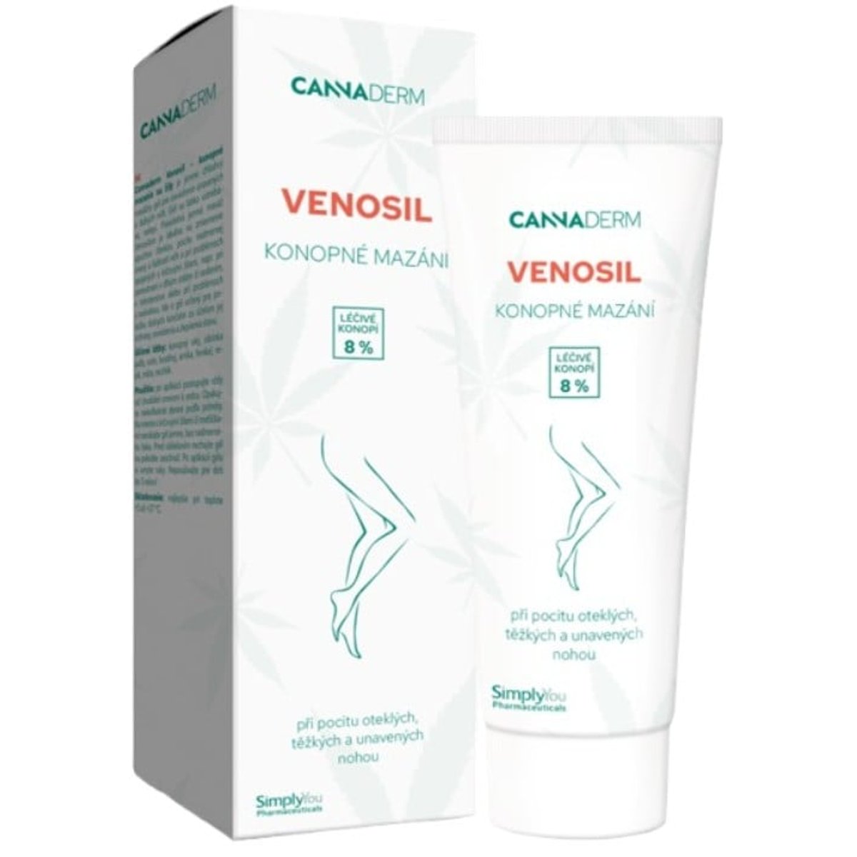 Cannaderm Venosil konopné mazání, 100 ml