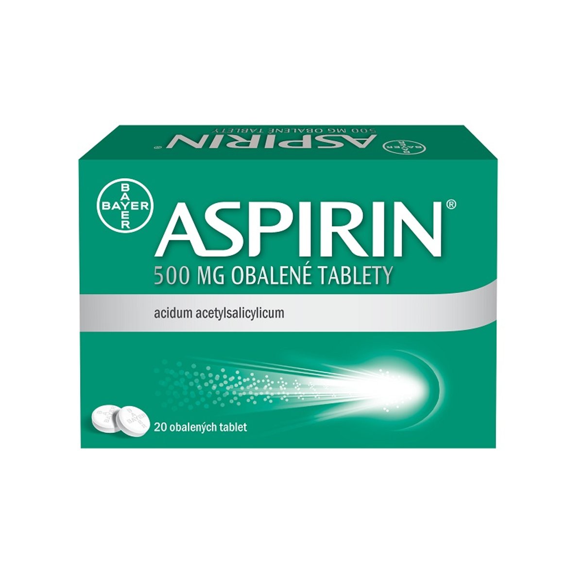 ASPIRIN 500MG Obalená tableta 20