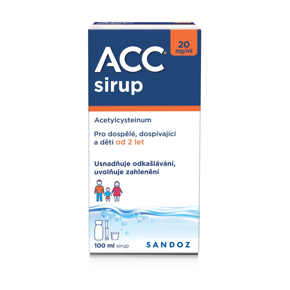 ACC 20MG/ML sirup 1X100ML