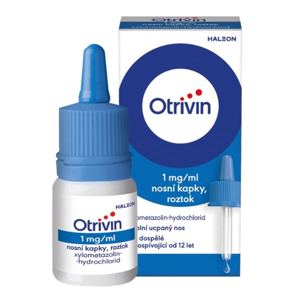 OTRIVIN 1MG/ML Nosní kapky, roztok 1X10ML