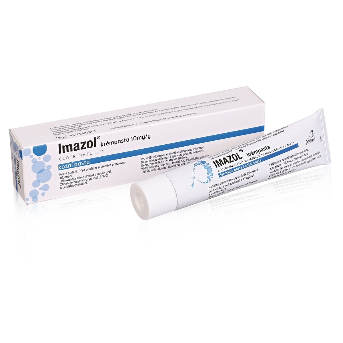 IMAZOL KRÉMPASTA 10MG/G Kožní pasta 1X30G