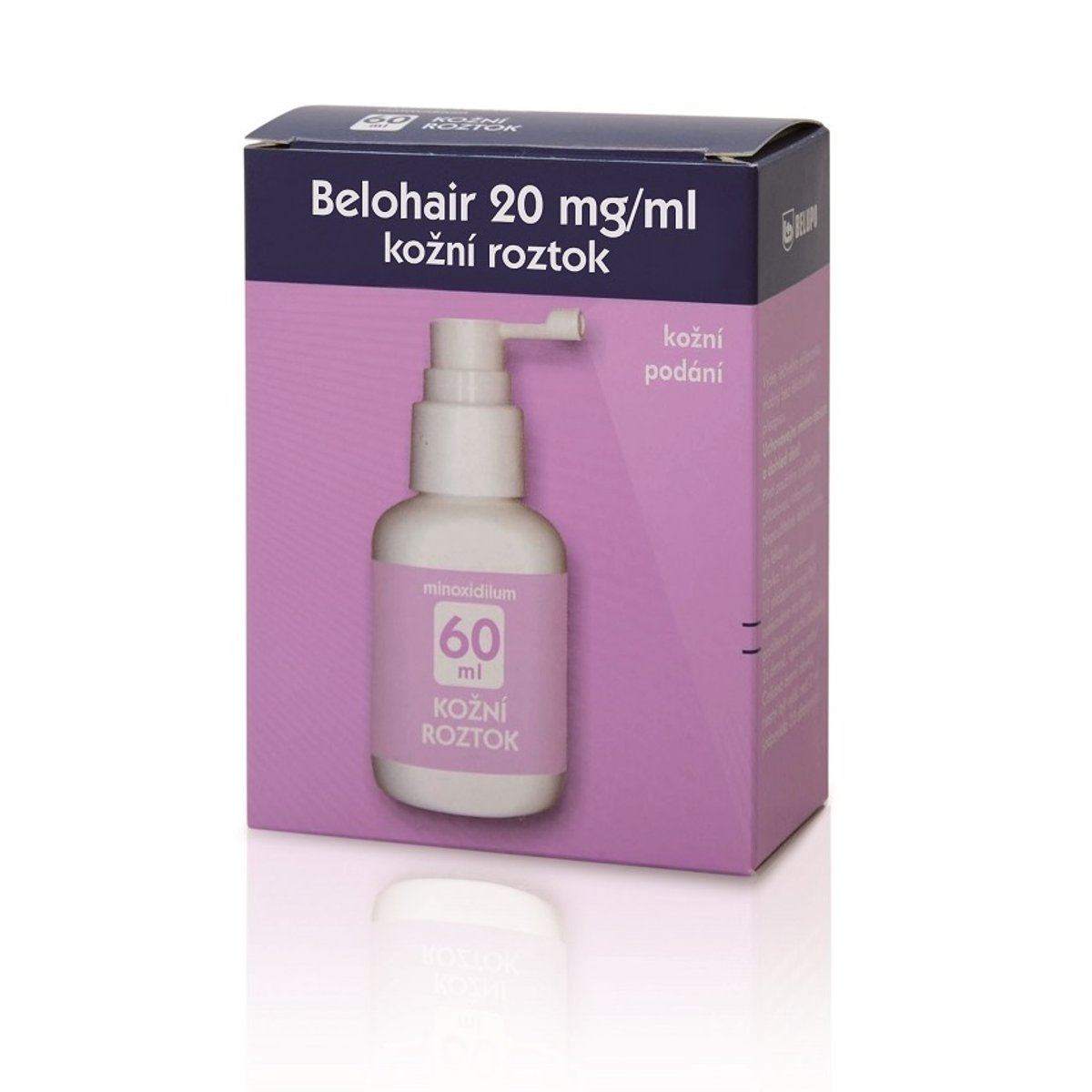 BELOHAIR 20MG/ML Kožní roztok 1X60ML