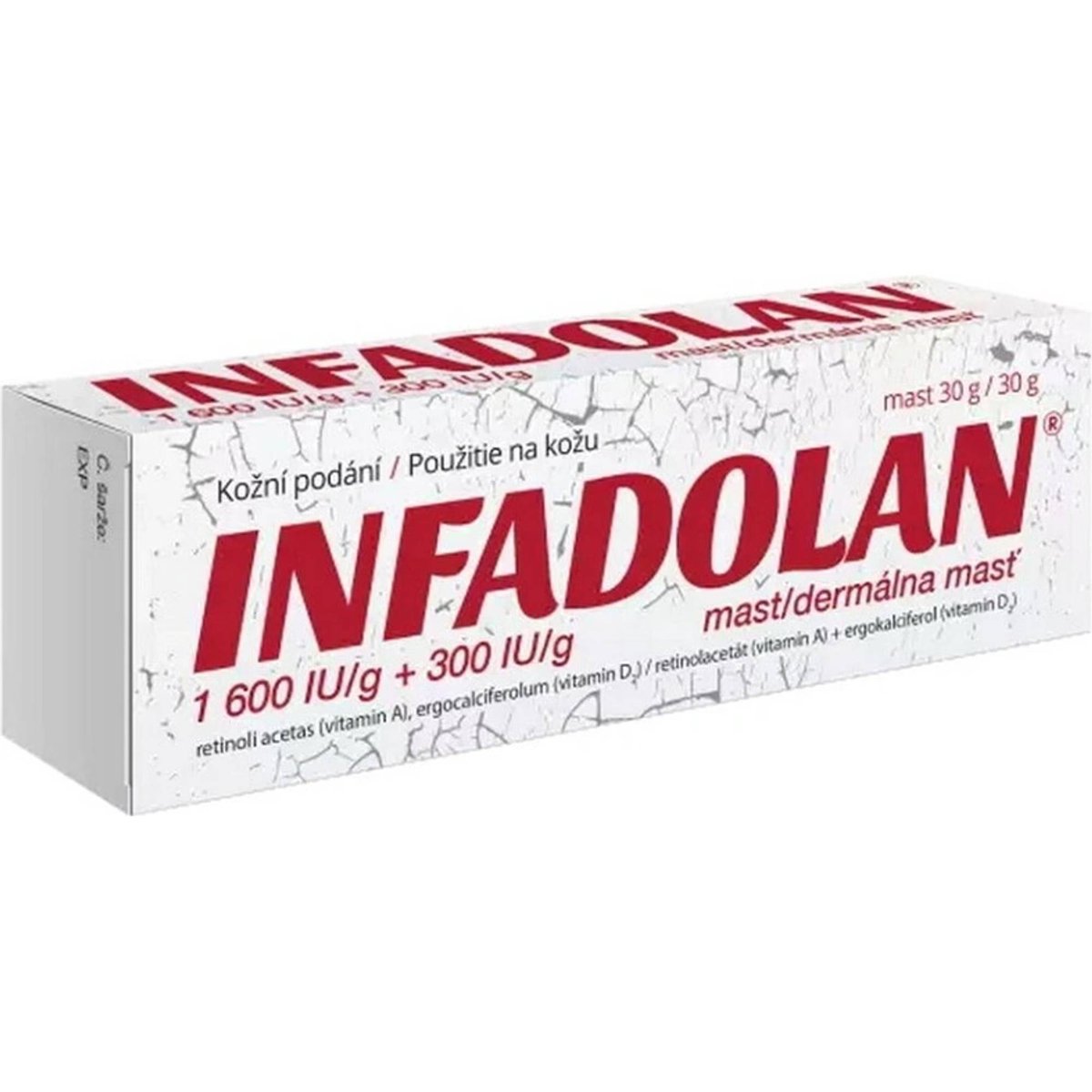 INFADOLAN 1600IU/G+300IU/G mast 30G