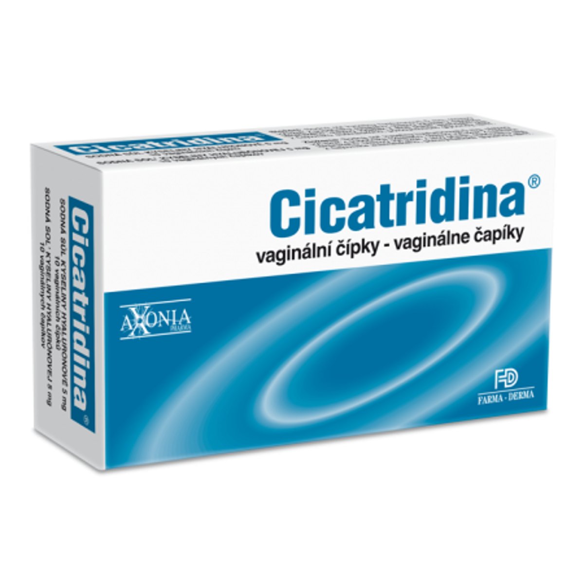 Cicatridina vaginální čípky 10x2g