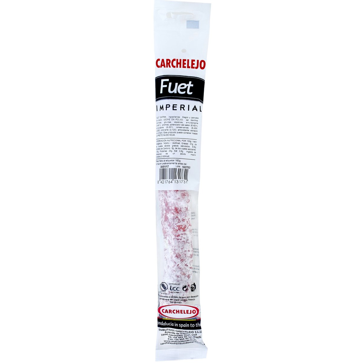 Carchelejo Fuet Imperial Extra salám
