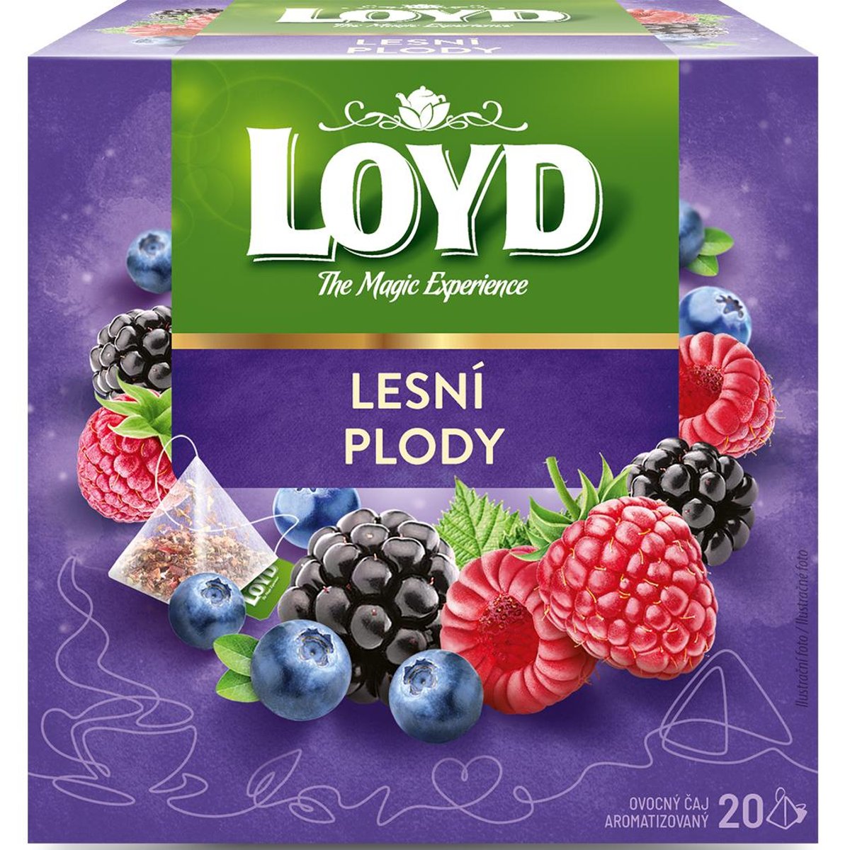 Loyd pyramida Lesní plody