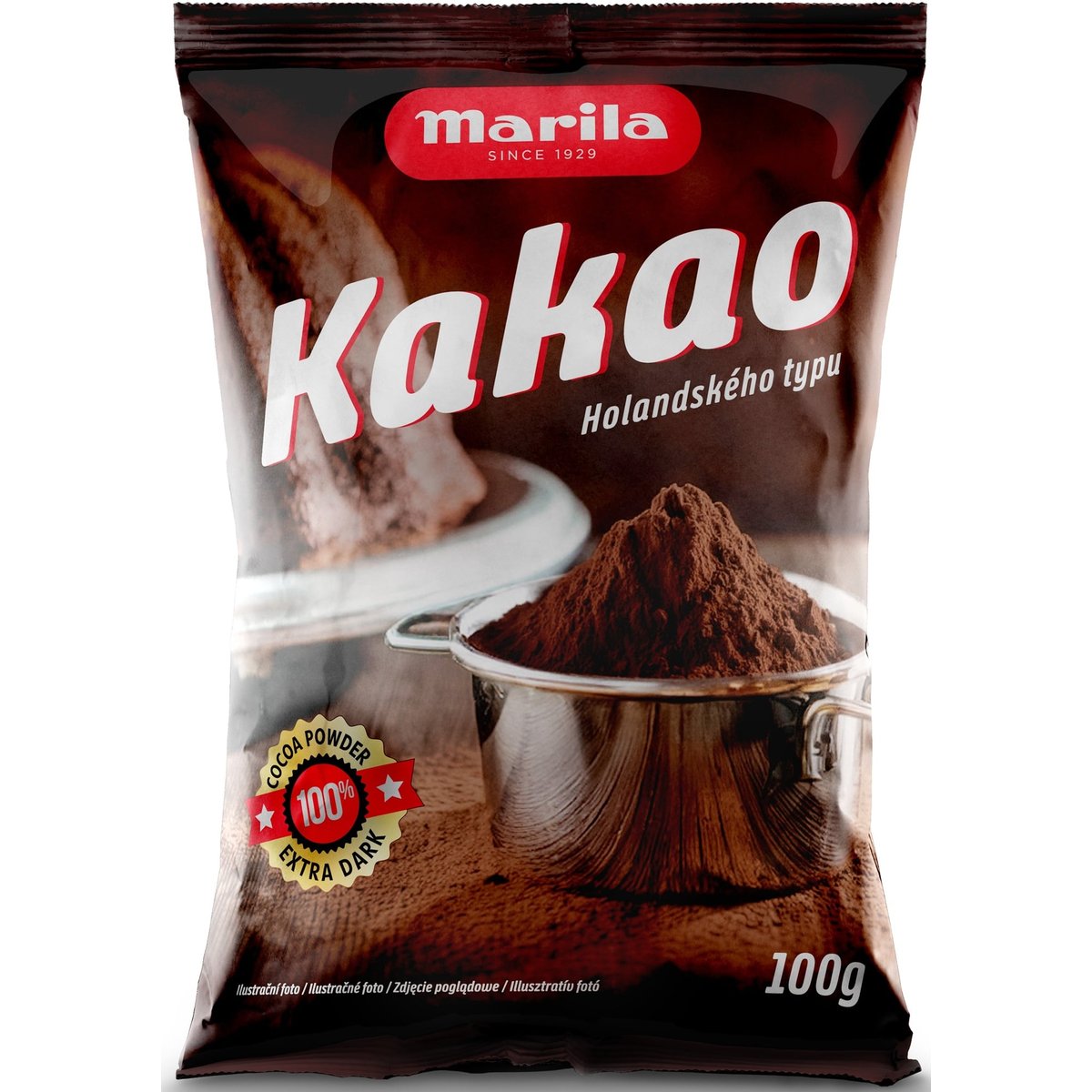 Marila kakao holandského typu