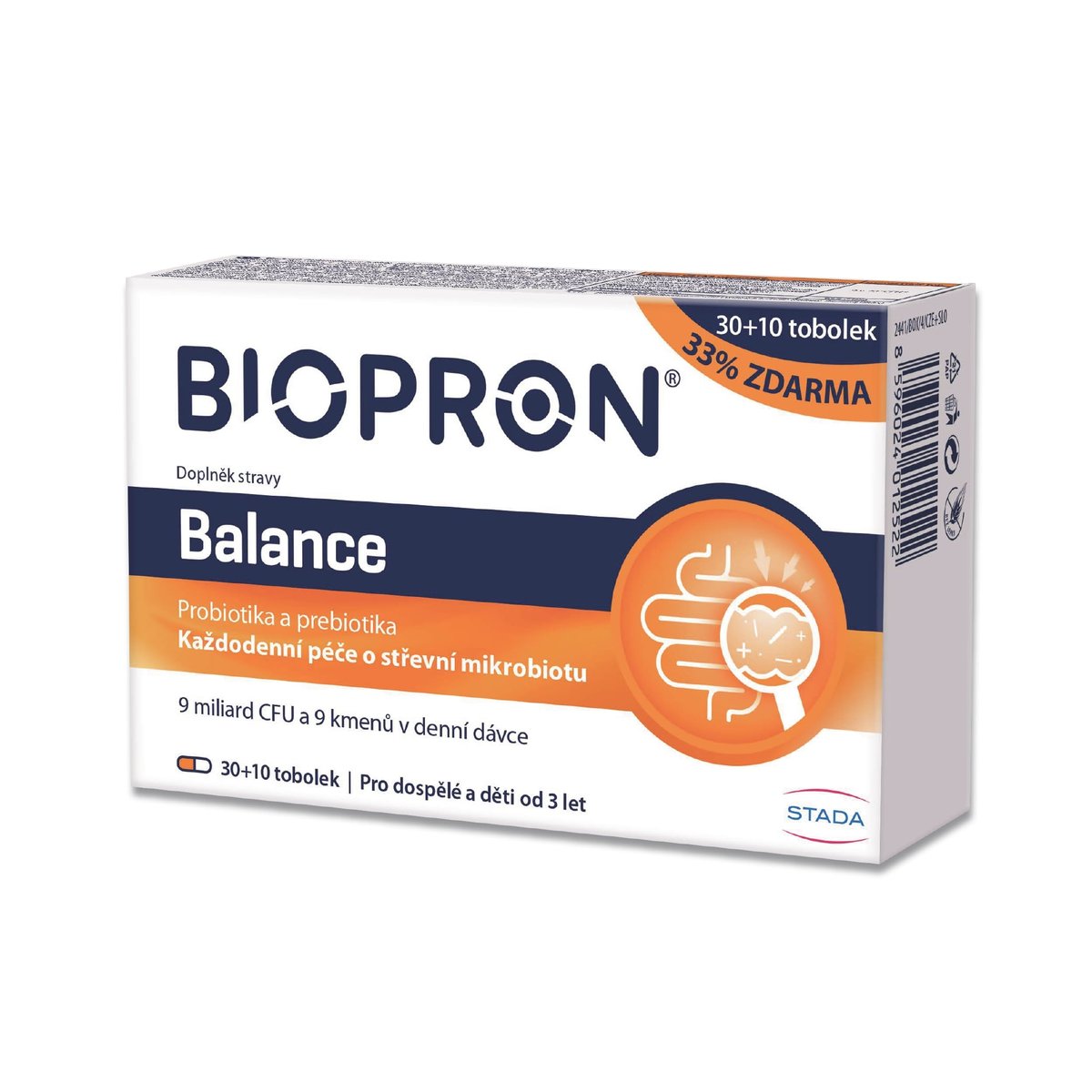 Biopron Balance probiotika tob.30+10