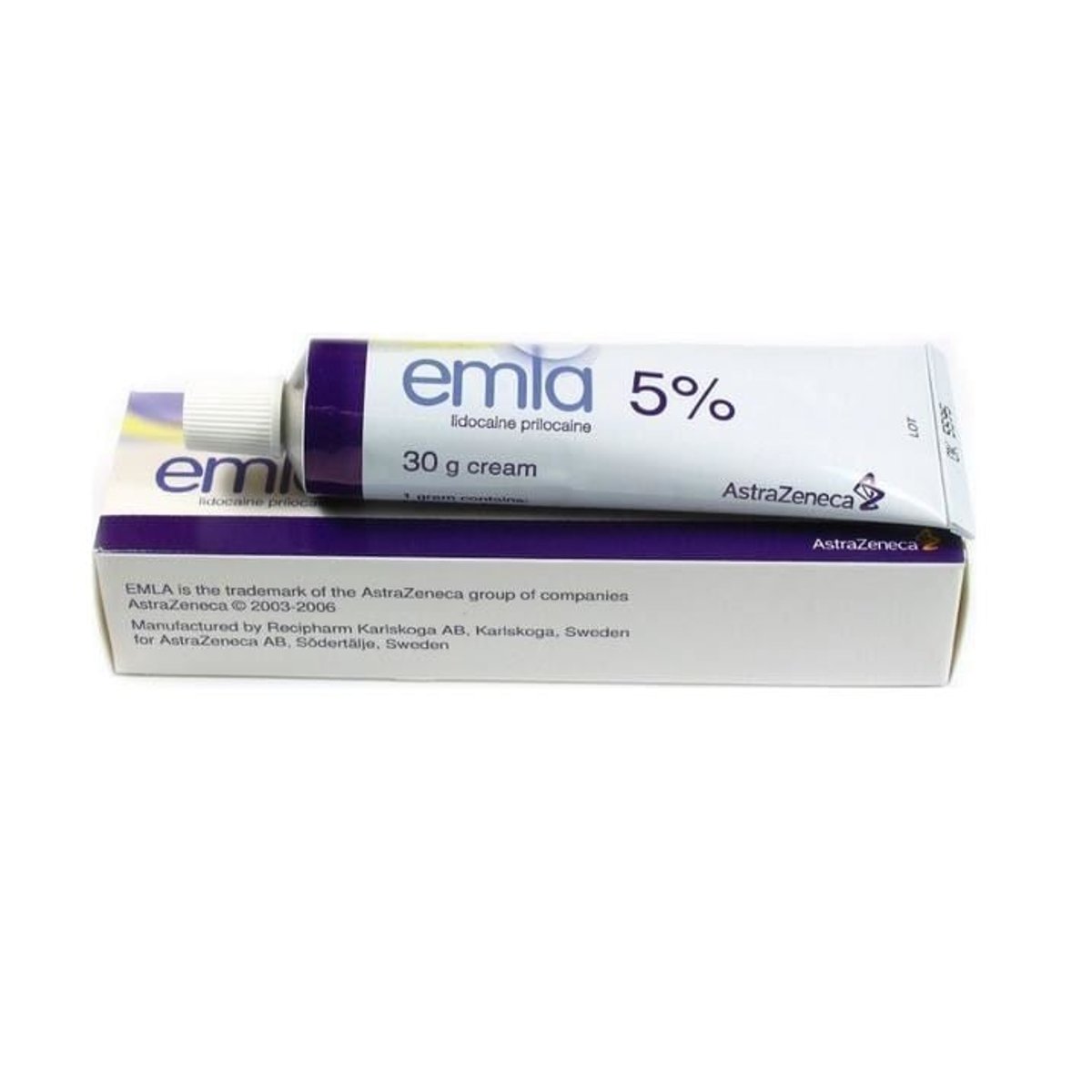 EMLA 25MG/G+25MG/G krém 1X30G