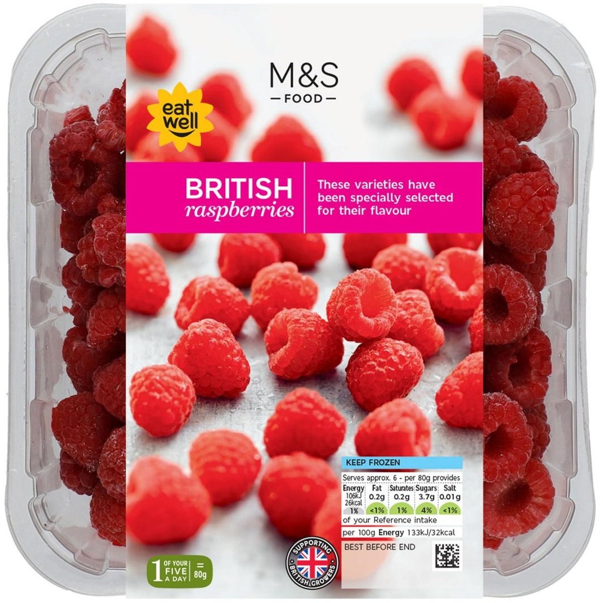 Marks & Spencer Britské maliny